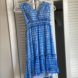 Lilly Pulitzer Buffalo Check halter dress